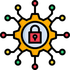 Cyber Security Icon