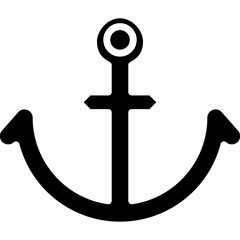 Anchor Icon Vector Element