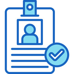 Obraz premium Identity Verification Icon