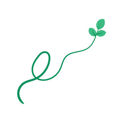 Leaves Line Decoration