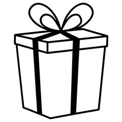 gift box isolated on white