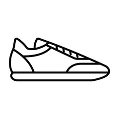 Sport Sneakers Icon Line Format