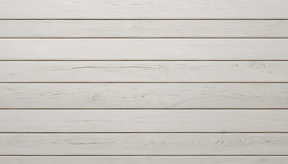 Fototapeta premium Rustic white painted wood plank background, perfect for textures and design mockups.