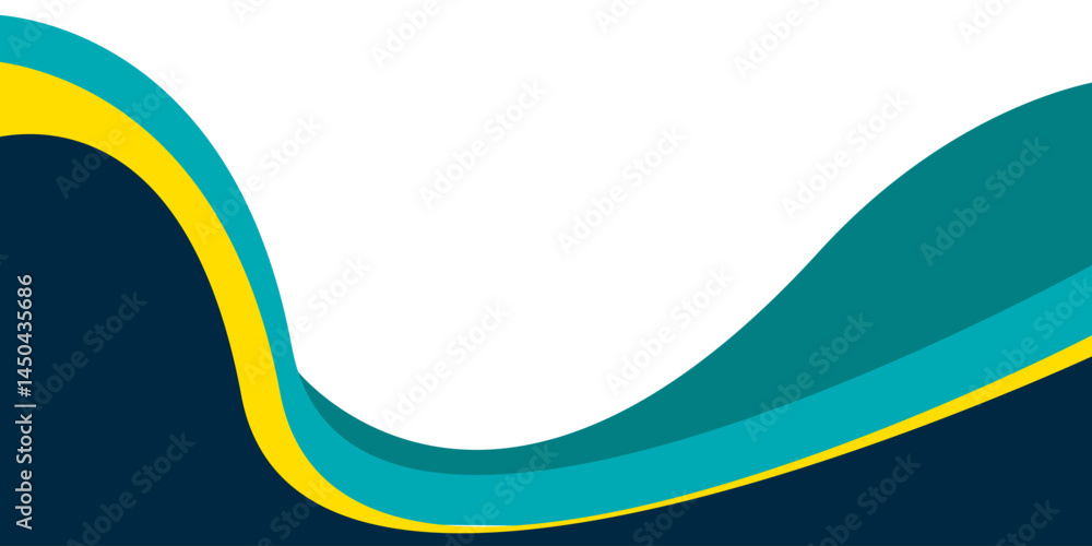 Aufkleber abstract blue color background. dynamic shapes composition. eps10 vector