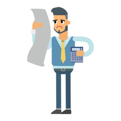 businessman with money 