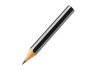 Black hatching pencil