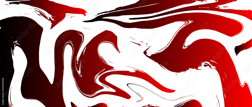 Leinwandbilder abstract fluid art background featuring swirling marbled patterns. smooth and flowing strokes with o