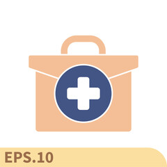 Fototapeta premium medical icons symbol vector elements for infographic web