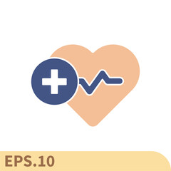 Fototapeta premium health icons symbol vector elements for infographic web
