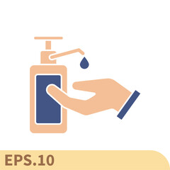 hygiene icons  symbol vector elements for infographic web