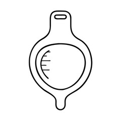 water bladder icon, water bladder line art - simple line art of water bladder, perfect for water bladder logos and icons