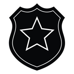 silver star button