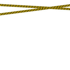 Police Lines Decoration Shape