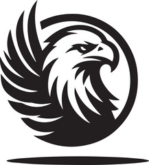 eagle head vector