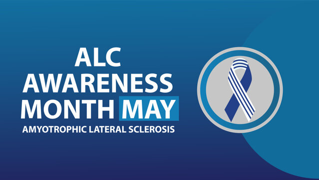 Alc awareness month may web vector banner design illustration