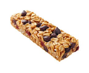 Healthy granola bar recipe kitchen food preparation home nutrition isolated on transparent background