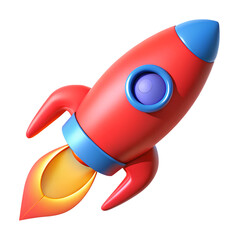 rocket in space