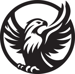eagle with wings
