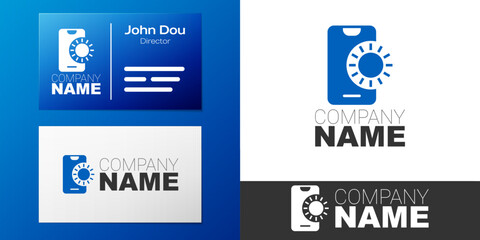 Logotype Online sports betting icon isolated on white background. Sport bet bookmaker. Betting online make money. Logo design template element. Vector