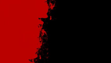 A dark and eerie background blending black and red tones to create a horror-inspired atmosphere