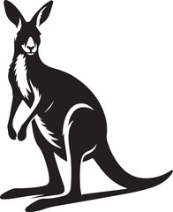 a kangroo vector