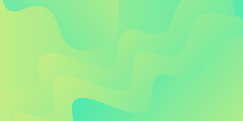 Green vector abstract background with simple geometric shapes