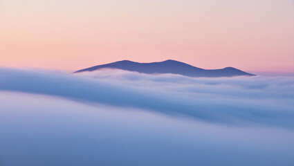 winter mountain landscape