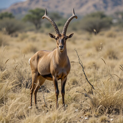 Fototapeta premium Springbock im Etosha-Nationalpark