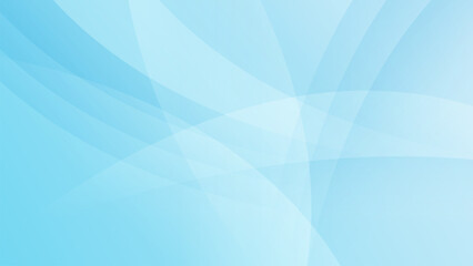 Minimal Abstract Light Blue Background with Soft Gradient Overlay for Modern Digital Design, Business Presentation, and Technology Template