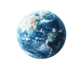 Exploring earth's beauty global perspective nature scene space view planet concept isolated on transparent background