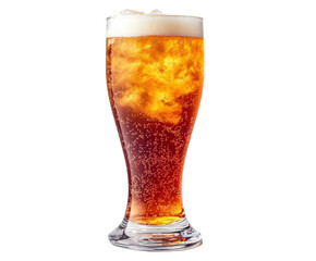 Sipping a refreshing iced beverage bright  beverage photography vibrant atmosphere isolated on transparent background