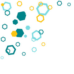 Hexagonal Abstract Corner Lines