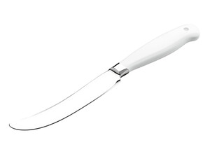 Slicing fresh ingredients with a kitchen knife culinary space product home isolated on transparent background