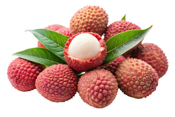 A collection of lychee