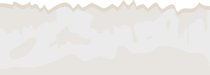 Abstract Beige and White Textured Background with Irregular Edge