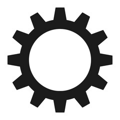 gear wheels icon. cogwheel vector. setting symbol