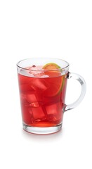 Refreshing Red Cocktail