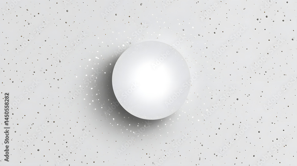 Poster minimalist presentation background with sparkling particles subtle light and airy design for modern 