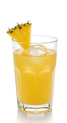 Pineapple Juice with Ice
