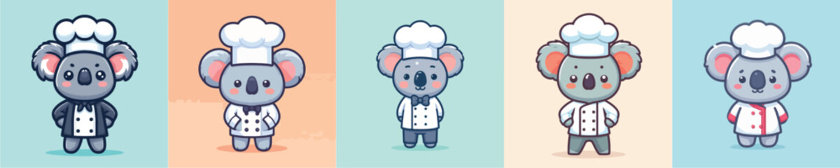 cute koala vector in chef costume © sarah16blakeyxh2