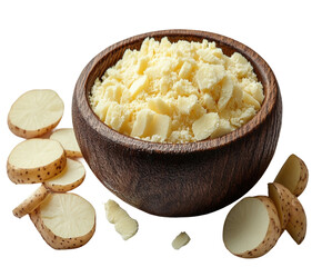 Culinary delight shredded cheese recipe kitchen food home isolated on transparent background