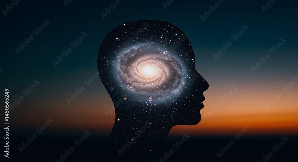 Poster cosmic mind a journey into the universe within - exploring the vastness of consciousness and the mys