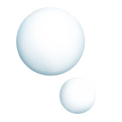 Watercolor illustration of light blue air bubbles rising in water. Soft, transparent, and delicate design, perfect for marine themes, kids' illustrations, and summer-related visuals.