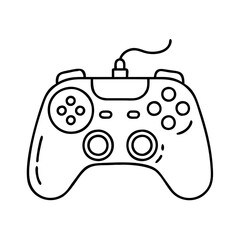 gamepad customization icon, gamepad customization line art - simple line art of gamepad customization, perfect for gamepad customization logos and icons