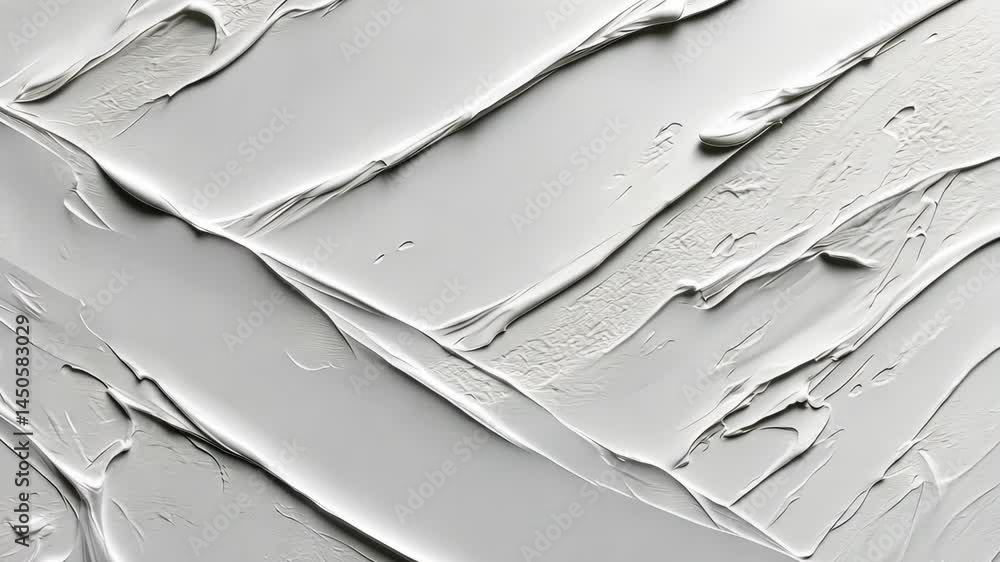 Poster smooth transition of textured white cream waves in abstract movement