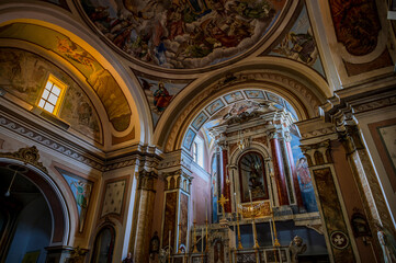 Sant’Elena Sannita, Molise, Italy. Church of St. Michael the Archangel