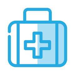 Obraz premium First aid tool icon design template