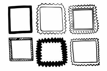 set of vector frames