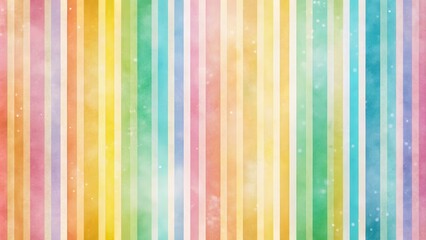Obraz premium Abstract Watercolor Striped Background with Pastel Color Palette and Soft Glowing Texture