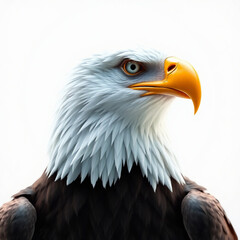 Fototapeta premium Fierce Beauty: An Eagle's Showcase